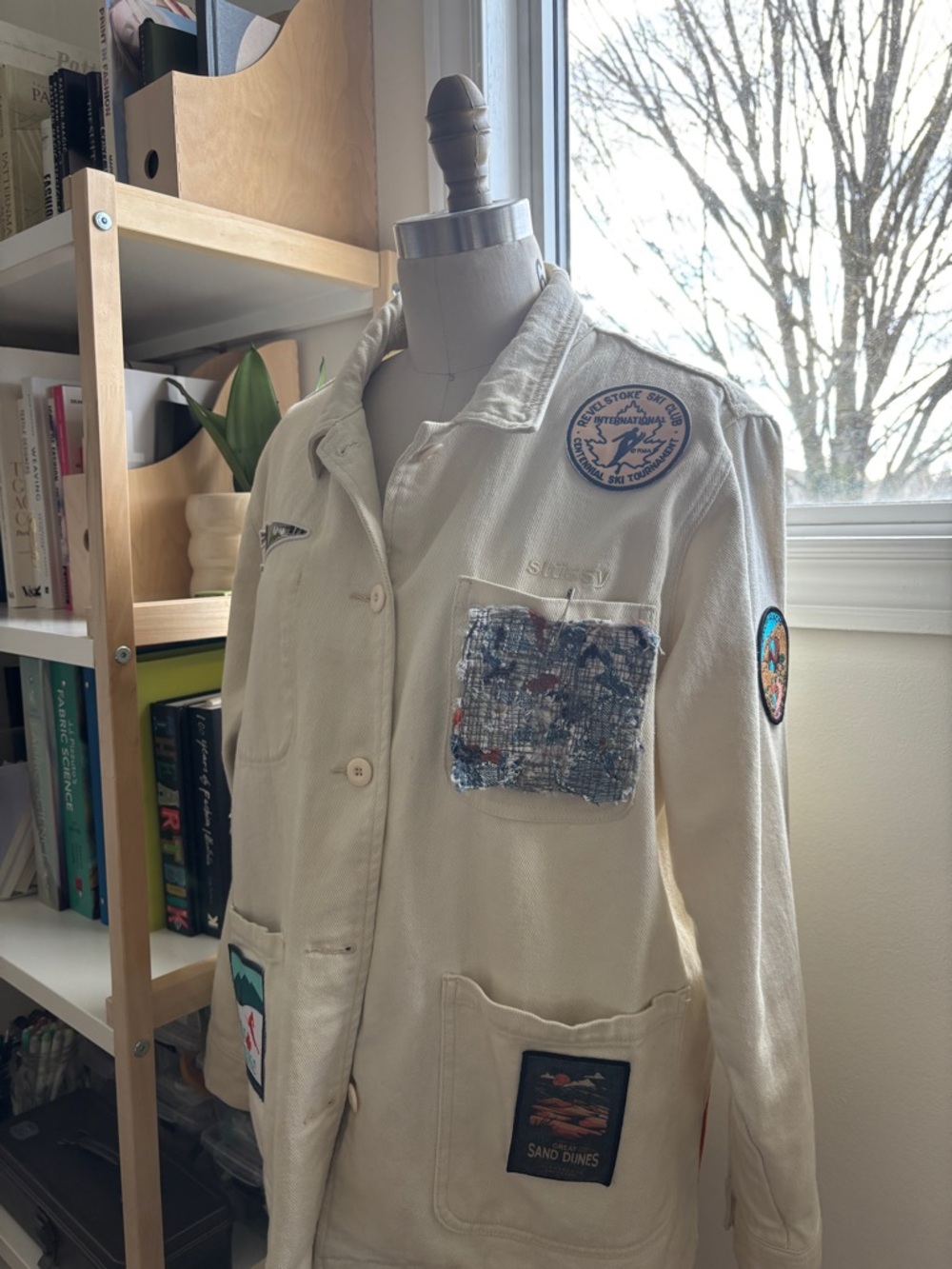 Custom Fabric Patch - Blues